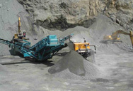 Bolders procesamiento en trozos de mineral de hierro  
